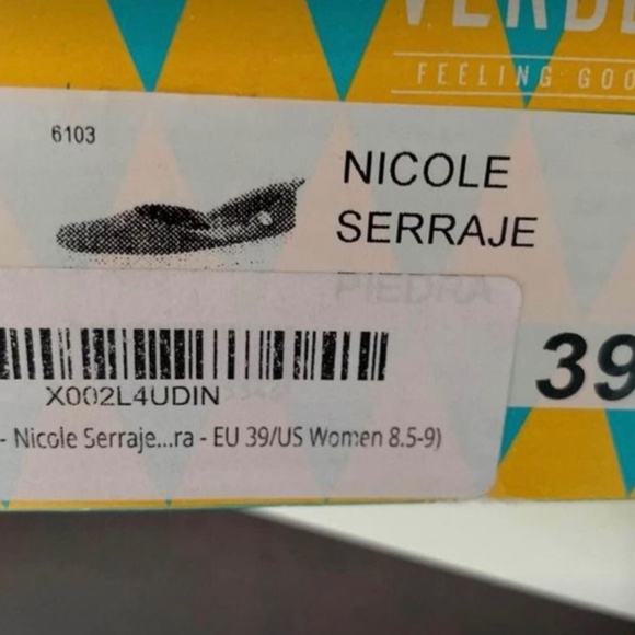 New in box size 39 Handmade in Spain Suede Leather shoe size 8.5/9 womens - Picture 3 of 8